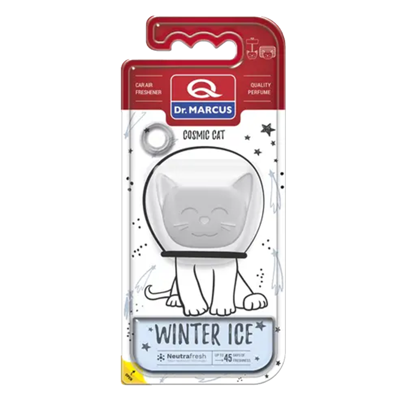 Ароматизатор за кола котка Dr. Marcus с аромат „Winter Ice“
