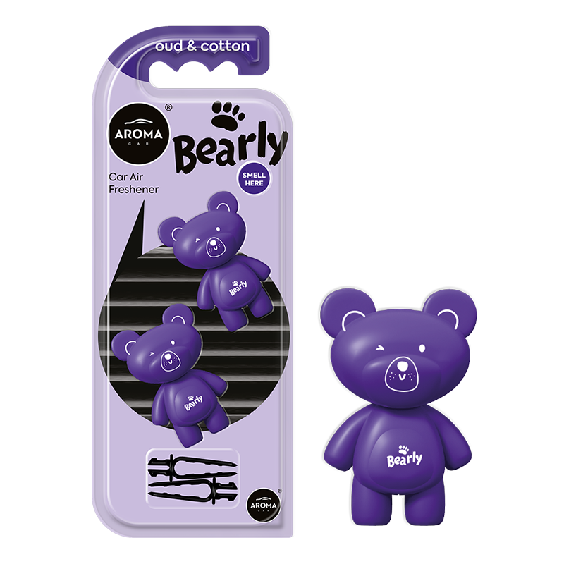 Aroma Bearly 2 pcs - Oud & Cotton┃За Вентилация