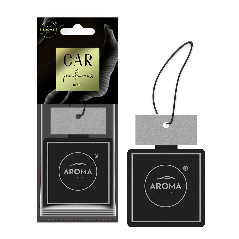 Aroma Car Perfumes - Black┃Висящ ароматизатор