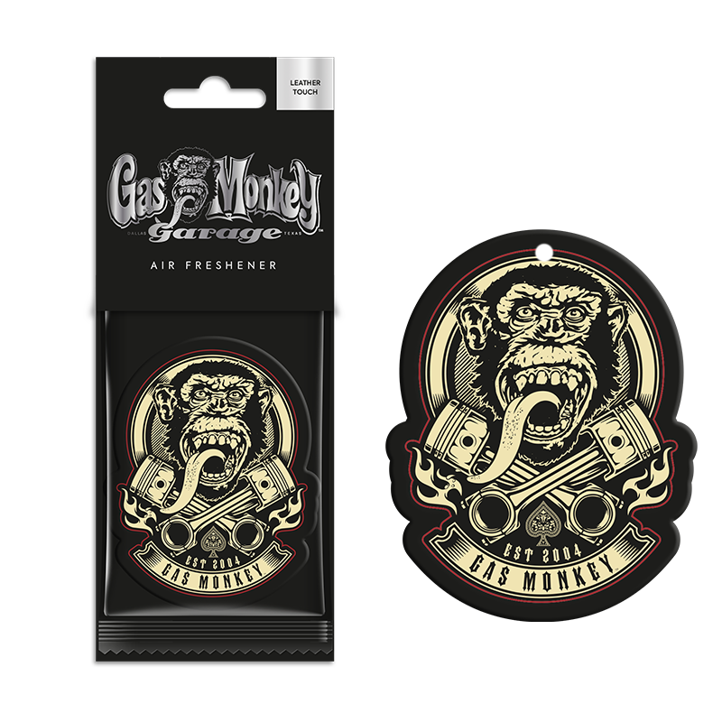 Aroma Gas Monkey - Leather Touch┃Висящ ароматизатор